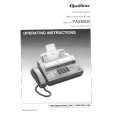PANASONIC PAX600H Instrukcja Obsługi