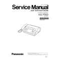 PANASONIC KXF500 Instrukcja Serwisowa