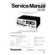 PANASONIC RS-808 Instrukcja Serwisowa