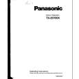 PANASONIC TX25V 50X Instrukcja Obsługi
