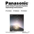 PANASONIC PT56HX41E Instrukcja Obsługi