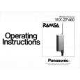 PANASONIC WXZP460 Instrukcja Obsługi