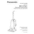 PANASONIC MCV7521 Instrukcja Obsługi