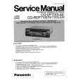 PANASONIC CQDP700LEE Instrukcja Serwisowa