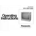 PANASONIC WVBM1900 Instrukcja Obsługi