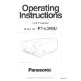 PANASONIC PTL390U Instrukcja Obsługi