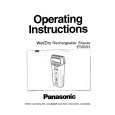 PANASONIC ES8003 Instrukcja Obsługi