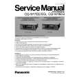 PANASONIC CQ978 Instrukcja Serwisowa