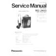 PANASONIC RQJA63 Instrukcja Serwisowa