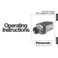 PANASONIC WVCL834 Instrukcja Obsługi