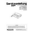 PANASONIC KXF2680G Instrukcja Serwisowa
