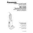 PANASONIC MCV225 Instrukcja Obsługi