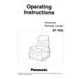 PANASONIC EP1005 Instrukcja Obsługi
