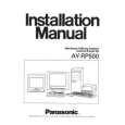PANASONIC AYRP500 Instrukcja Obsługi