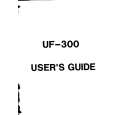 PANASONIC UF300 Instrukcja Obsługi