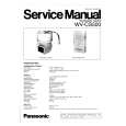 PANASONIC WV-CS500 Instrukcja Serwisowa