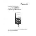 PANASONIC KXG5500 Instrukcja Obsługi