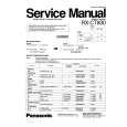 PANASONIC RXCT830 Instrukcja Serwisowa