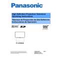 PANASONIC PT47WXD64 Instrukcja Obsługi
