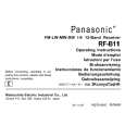 PANASONIC RFB33 Instrukcja Obsługi