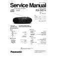 PANASONIC RX-DS14 Instrukcja Serwisowa