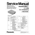 PANASONIC NVHS800EG Instrukcja Serwisowa