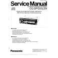 PANASONIC CQDPG55LE Instrukcja Serwisowa