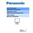 PANASONIC CT32G19 Instrukcja Obsługi