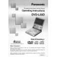 PANASONIC DVDL50D Instrukcja Obsługi