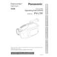 PANASONIC PVL781 Instrukcja Obsługi