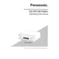 PANASONIC CQDP728EU Instrukcja Obsługi