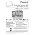 PANASONIC PT56DLX76 Instrukcja Obsługi