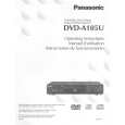 PANASONIC DVDA105U Instrukcja Obsługi