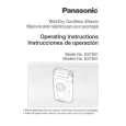 PANASONIC ES7801 Instrukcja Obsługi