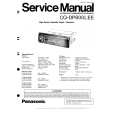 PANASONIC CQDP800LE Instrukcja Serwisowa