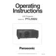 PANASONIC PTL592U Instrukcja Obsługi