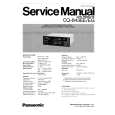 PANASONIC CQ843EE/EG Instrukcja Serwisowa
