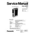 PANASONIC RQ-342D Instrukcja Serwisowa
