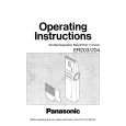 PANASONIC ER203 Instrukcja Obsługi