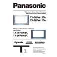 PANASONIC TX66PW60A Instrukcja Obsługi