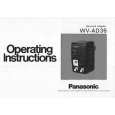 PANASONIC WVAD36 Instrukcja Obsługi