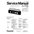 PANASONIC RXFW32 Instrukcja Serwisowa