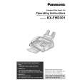 PANASONIC KXFHD301 Instrukcja Obsługi