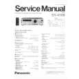 PANASONIC SV4100 Instrukcja Serwisowa
