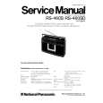 PANASONIC RS460S/D Instrukcja Serwisowa