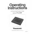 PANASONIC PTL104P Instrukcja Obsługi
