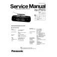 PANASONIC RXFT510 Instrukcja Serwisowa