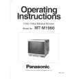 PANASONIC MTM1980 Instrukcja Obsługi