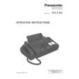 PANASONIC KX-F50 Instrukcja Obsługi