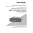 PANASONIC CQDP830EUC Instrukcja Obsługi